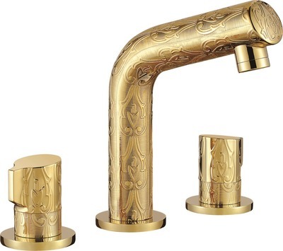 傳統工藝與現代實用融合 探秘溫州龍灣海城金得利雕花仿古水龍頭三件套